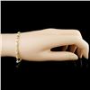 Image 3 : 14K Gold 0.25ctw Diamond Bracelet