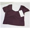 Image 1 : New lululemon Women's Align Tee, Cassis, Size 8