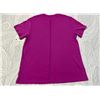 Image 3 : New lululemon Women's All Yours Tee, Vivid Plum, Size 10