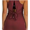 Image 2 : New lululemon Women's All Tied Up Tank, Mulled Wine, Size 8