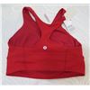 Image 2 : New lululemon Women's Wunder Long Line Bra, Dark Red, Size 8