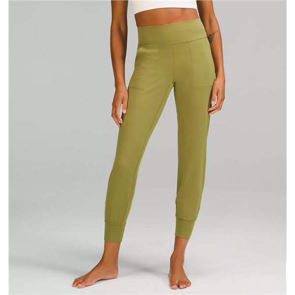 New lululemon Women's Align High Rise Jogger, Bronze Green, Full Length, Size 8