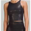 Image 1 : New lululemon  Align High-Neck Tank, Shine Black, Size 8