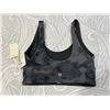 Image 2 : New lululemon Women's Align Reversible Bra A/B, Diamond Dye Pitch Grey, Size 4