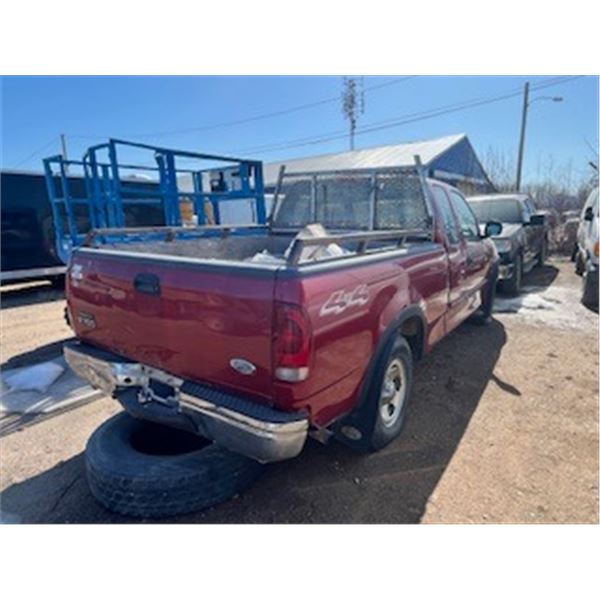2001 Ford F150 Red