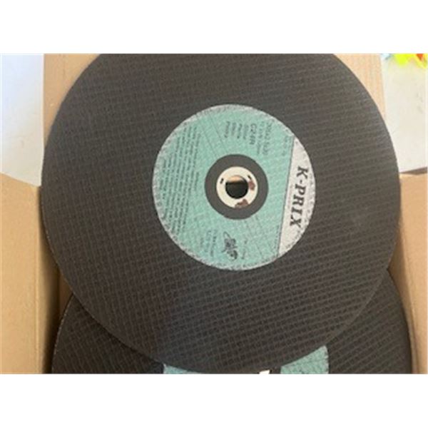 (10) 12 inch cutting wheels - new
