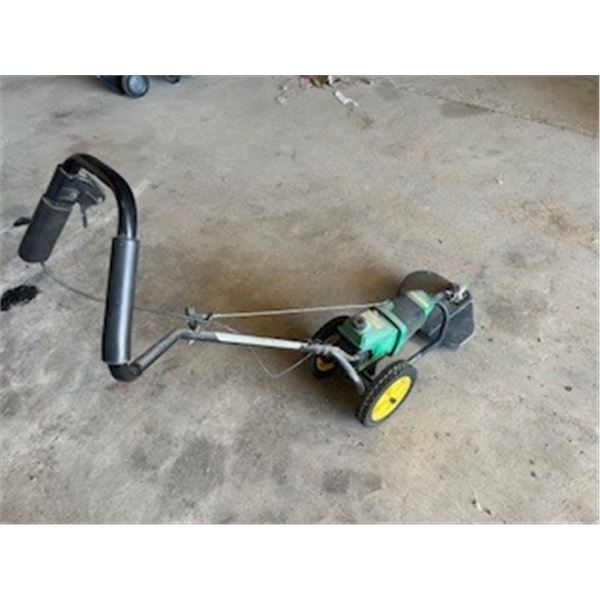 weed eater wheeled trimmer