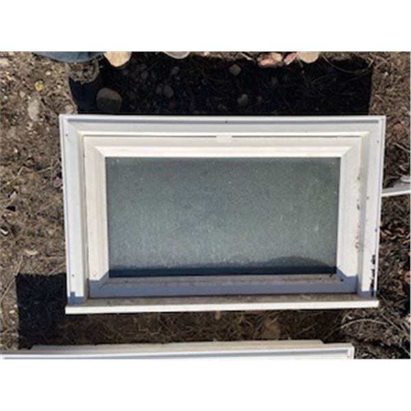 Window - used triple pane - privacy glass