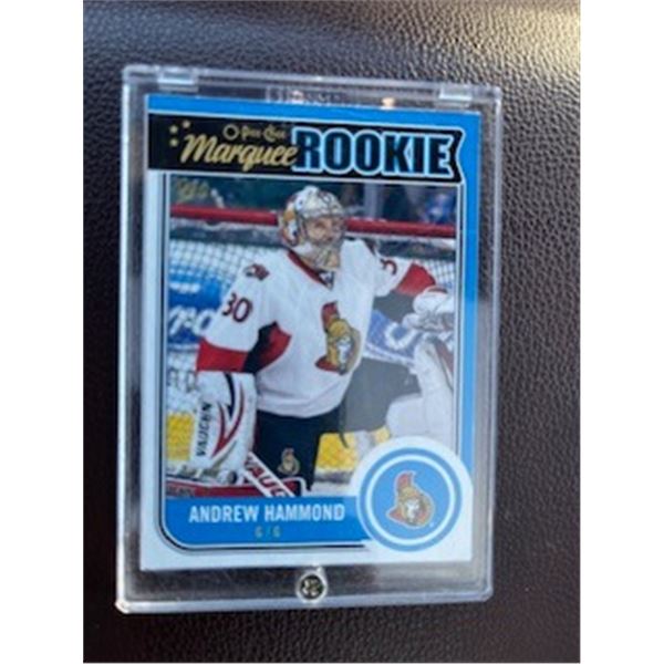 Andrew Hammond hockey card