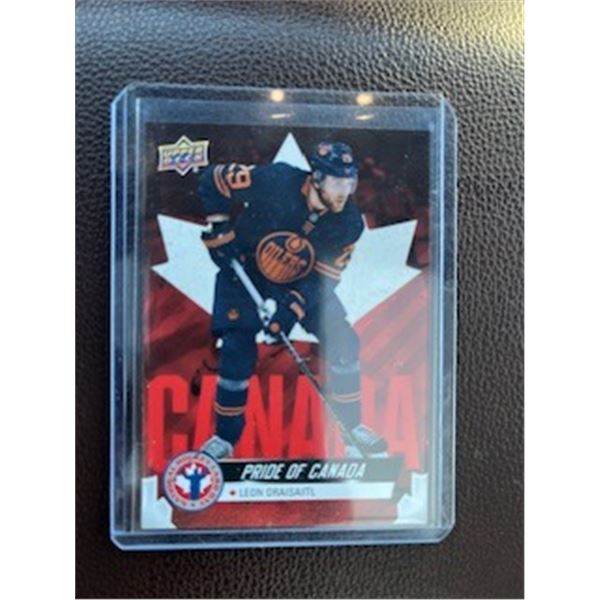 Leon Draisaitl hockey card