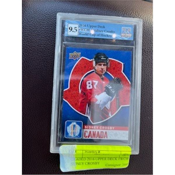 Sidney Crosby hockey card