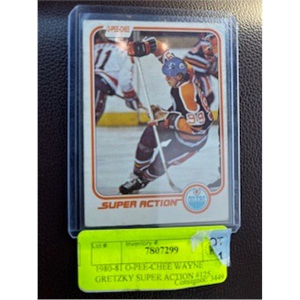 Wayne Gretzky hockey card