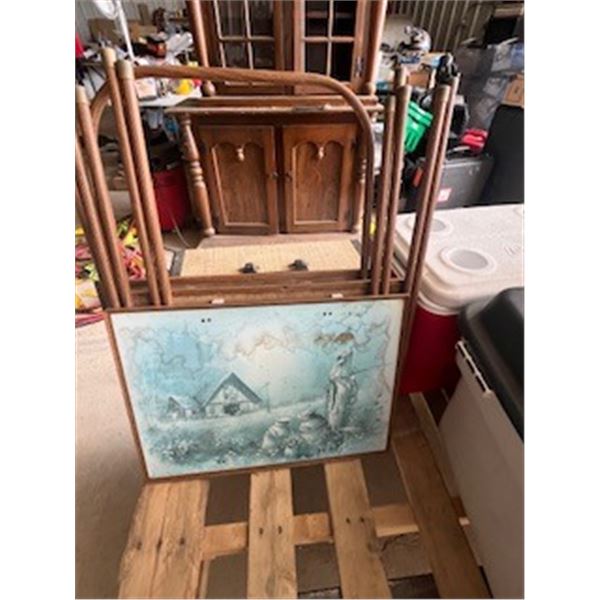 tv tables - vintage - 3