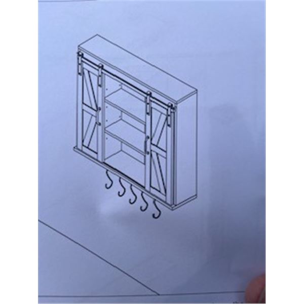 new - wall shelf - essembly required