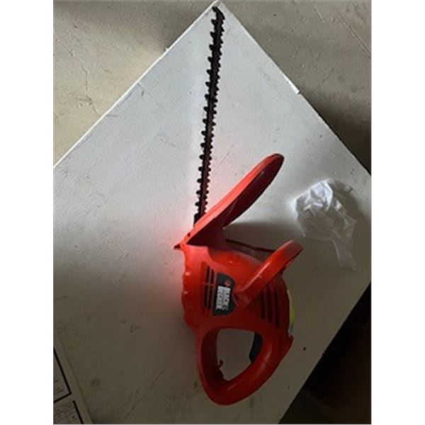 electric hedge trimmer