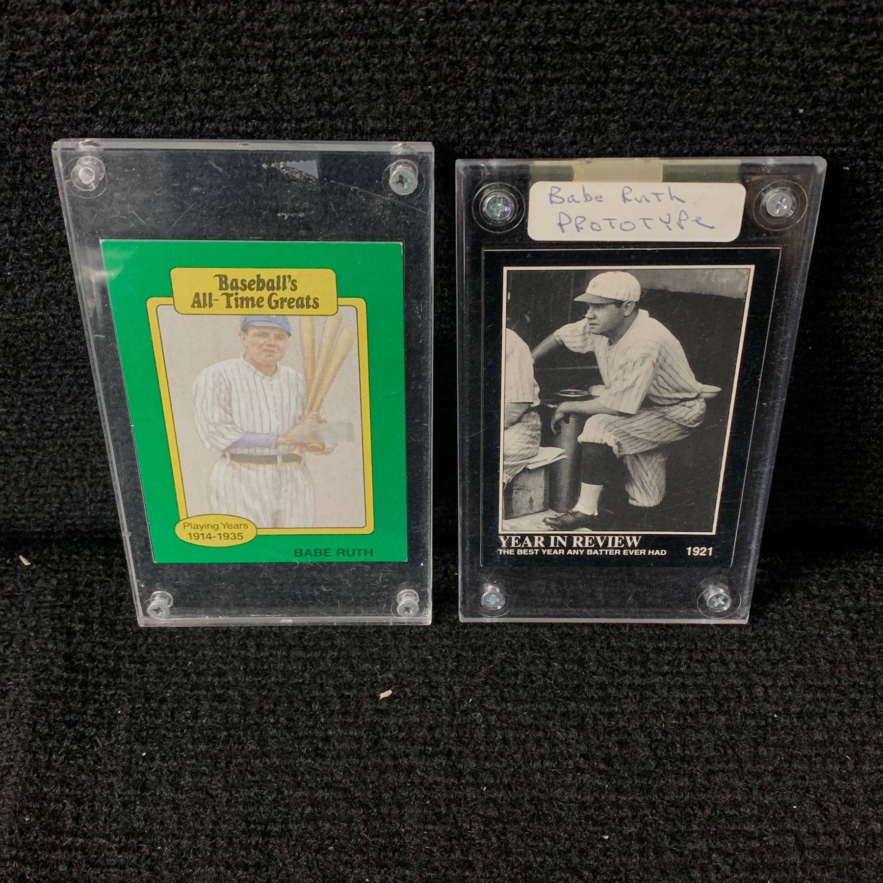 Babe Ruth Cards, Prototype Card