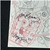 Image 2 : Dave Aikins & Tom Kenny Signed Color Sketch