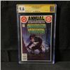 Image 1 : CGC 9.6 Swamp Thing Annual 1 Barbeau Sig