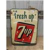 Image 1 : 7Up Fresh Up Metal Sign 19" x 27" 