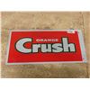 Image 1 : Orange Crush Metal Sign 10" x 22" 