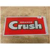 Image 1 : Orange Crush Metal Sign 10" x 22" 