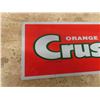 Image 2 : Orange Crush Metal Sign 10" x 22" 