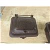 Image 2 : 2 Rock Island Implement Cast Seed Box 8" x 9" x 9" 