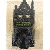 Image 2 : Cast Wall Mount Match Holder - Moffats National Stove Advertising 3.5" x 8"