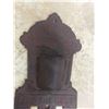 Image 2 : Cast Wall Mount Match Holder - Michigan Stove Co. 4.5" x 7" 