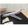 Image 2 : Japan Tin + Plastic Battery Operated Jet Bowing 727 with Box 16" nose to tail