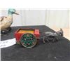 Image 4 : Leham Donkey + Cart -Original Wind Up, Wind Up Tin Beetle, German Guntermann 