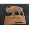 Image 2 : 1940s Canada National Parks Tag with Buffalo