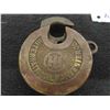 Image 2 : International Harvester Brass Padlock - NO Key