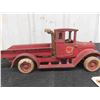 Image 7 : Arcade Vintage Cast Dump Truck with International Harvest Truck Logo 3.5" x 4" x 11" 