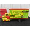 Image 2 : Wyandotte Tin Delivery Truck with Box 4" x 5" x 10" 