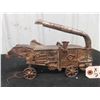 Image 2 : Arcade Cast McCormick Deering Threshing Machine - Vintage 2.5" x 4.5" x10"