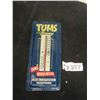 Image 1 : Tums Metal Vintage Thermometer 4" x 9" 