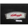 Image 1 : Kellogg's Metal Topper Sign 6" x 15" 