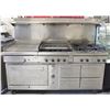 Image 1 : QUEST 3 WAY RANGE UNIT; FLAT TOP/ CHARBROILER &