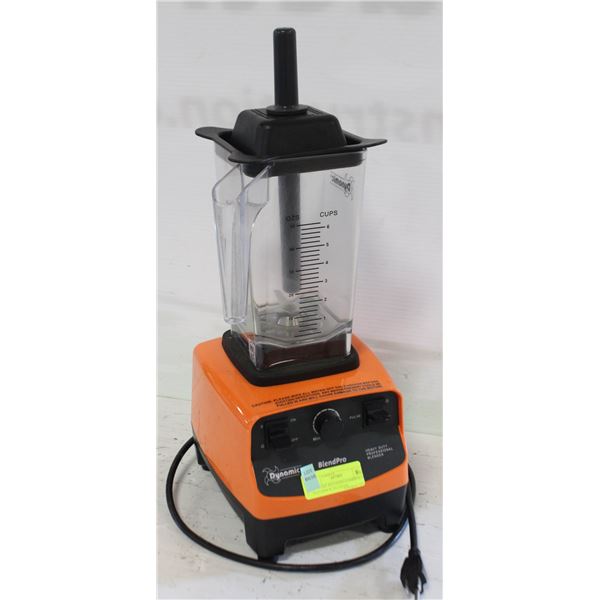 BAILIFF DYNAMIC BLENDPRO COMMERCIAL BLENDER W/ PLUNGER
