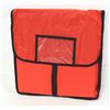 NEW 18" X 18" INSULATED PIZZA DELIVERY BAG