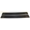 Image 1 : LOT OF 2 NEW 3.25" X 27" BLACK BAR MATS