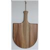Image 2 : 12" X 3/4" NEW WOODEN ACACIA PIZZA PEEL W/ HANGING