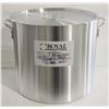 Image 1 : 80 QT MED ALUMINUM STOCK POT W/ LID
