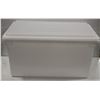 WHITE POLY 64L FOOD STORAGE BOX 26'X18'X12'