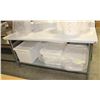 Image 1 : NEW 30" X 72" X 34" STAINLESS STEEL WORKTABLE W/