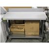 NEW 24" X 48" X 34" STAINLESS STEEL WORKTABLE W/