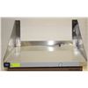 NEW 24" X 24" STAINLESS STEEL MICROWAVE SHELF