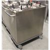 HATCH 2-STACK PLATE DISPENSER CART