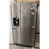 Image 1 : S&D WHIRLPOOL ST. STEEL SIDE BY SIDE FRIDGE/